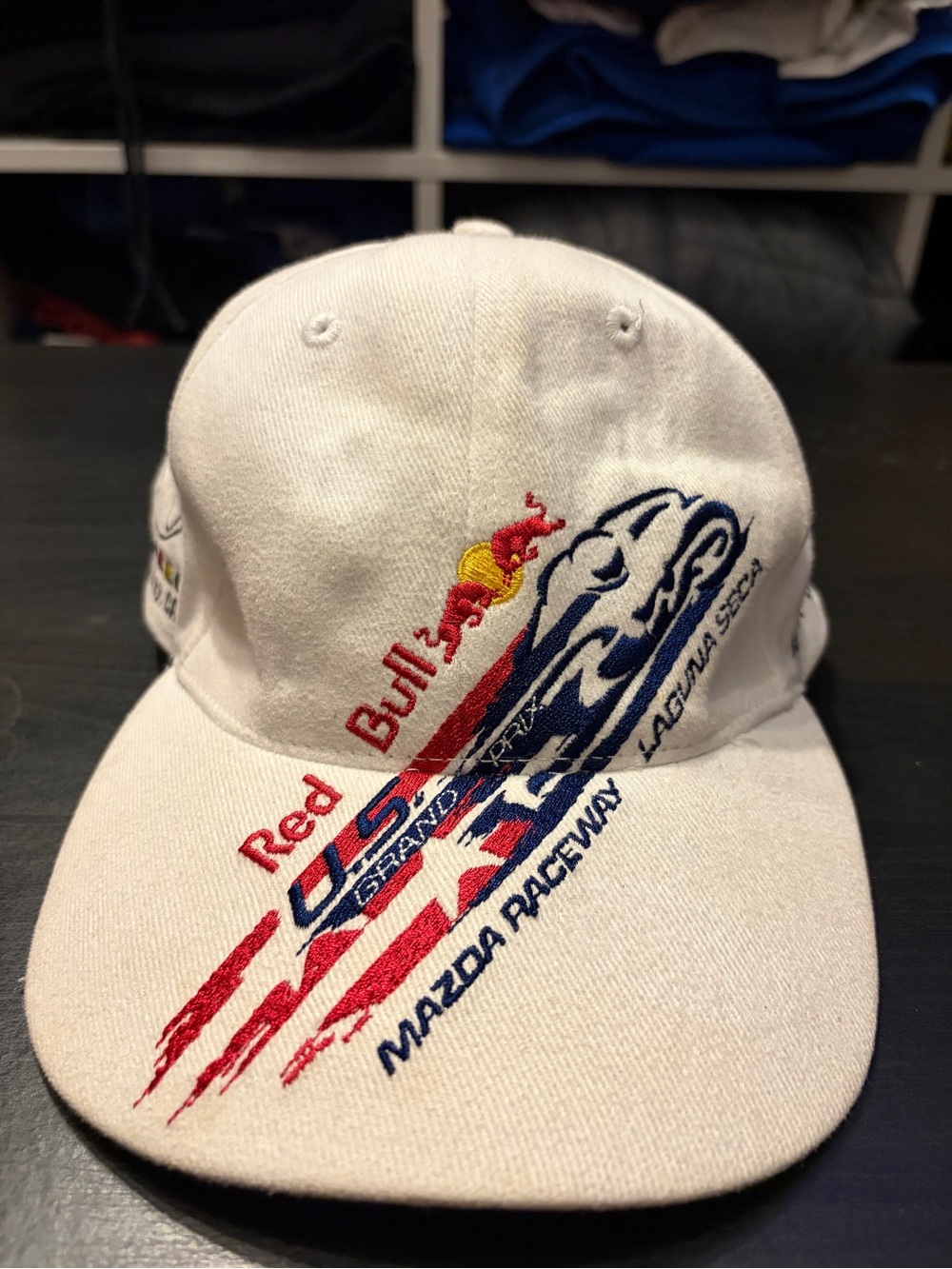 Vintage Redbull Mazda raceway laguna seca hat